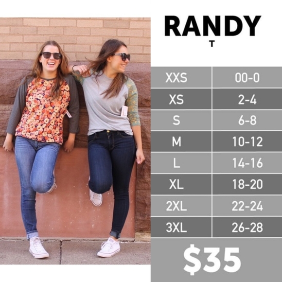 Black & White LuLaRoe Randy - Picture 4 of 7